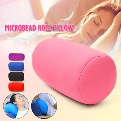 Microbead Support Pillow For Neck Waist Back - Travel Roll Cushion • £10.15