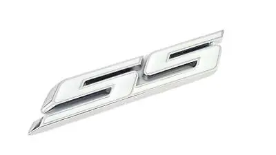 Commodore Chevrolet Chevy Camaro Chrome White Ss Badge Vt Vx Vy Vz Ve Vf Ss V8 • $14.99