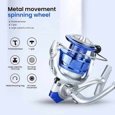 $22.79 • Buy Fishing Reel Spinning 6 BB CNC Spinning Reel Handle For Reservior Sea Fishing