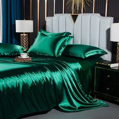 2023 Home Bedding Set Duvet Cover Bed Sheet Pillowcase Luxury 3/4/5pcs • $162.02