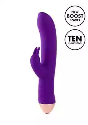 £85 • Buy Ann Summers Moregasm+ Boost Rampant Rabbit Vibrator Purple Rechargeable