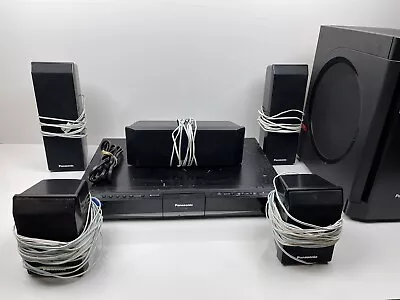 Panasonic SA-PT660 5 Disk DVD Home Theater Sound System 5 Speakers HDMI *READ* • $69.50
