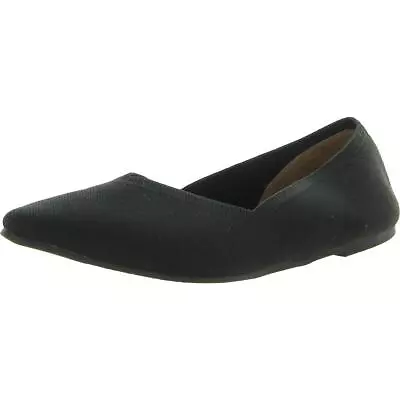 Me Too Womens Aubri 15 Black Slip On Knit Flats Shoes 11 Medium (BM) BHFO 5061 • $17.99