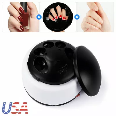 36W Steam Polish Removal Machine Gel Nail Polishing Remover Steamer Heating US • $32.29