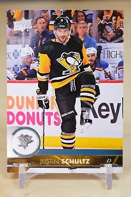 2017-18 Upper Deck Hockey Base #396 Justin Schultz - Pittsburgh Penguins • $1.99