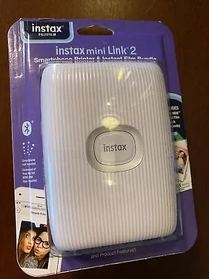 Fujifilm Instax Mini Link 2 Smartphone Printer Bundle With Instant Film NEW • $59