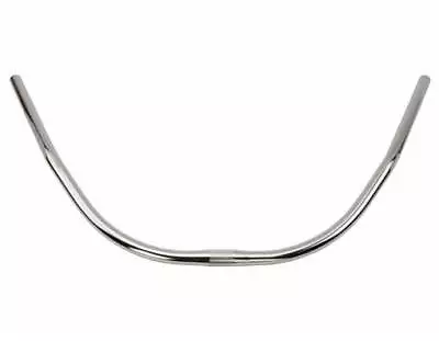 $33.94 • Buy Genuine Vintage Lowrider Beach Cruiser Moon Handlebar 25.4mm In Chrome.