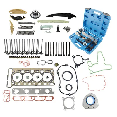 For VW GTI Jetta Audi A4 2.0 TFSI EA888 Engine Timing Chain Tool Kit Gaskets • $161.50