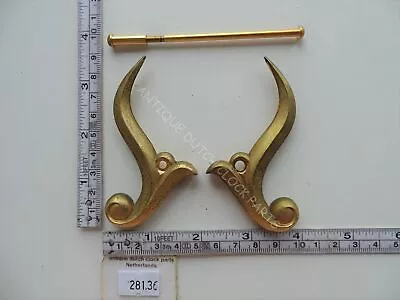 $32.50 • Buy Set Clock Feet Left Side For A German Schmid Mantel Or Neuchateloise Clock
