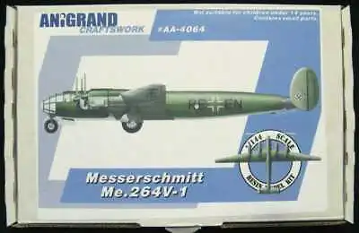 Anigrand Models 1/144 MESSERSCHMITT Me-264V-1 German Bomber • $133.59