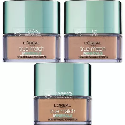 L'Oreal True Match Minerals Skin Improving Foundation • £6.99