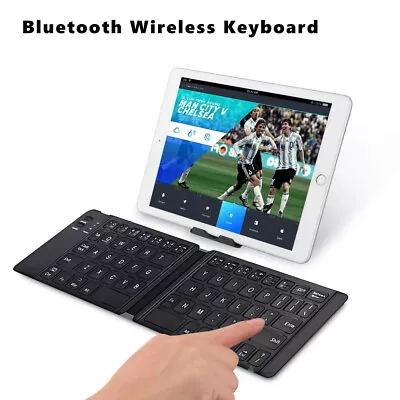 Foldable Slim Keyboard Bluetooth Wireless For PC/CellPhone IOS Android Portable • $16.40