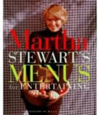 Martha Stewart's Menus For Entertaining - Martha Stewart 0517590999 Hardcover • $4.51