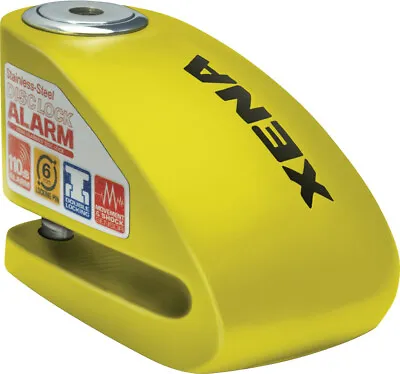 Xena XX10 Alarm Disc Lock Yellow XX10-Y • $100.99