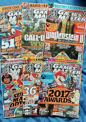 Games Master Magazine 2017 (6 Issues) • £6.99