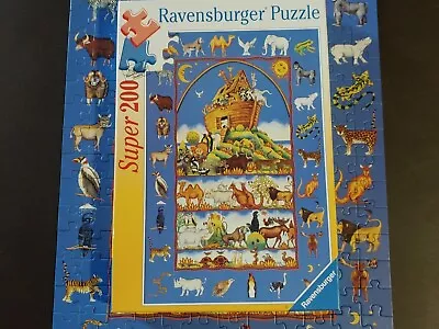 Ravensburger Super 200 Puzzle Noah's Noahs Ark EUC • $14.99