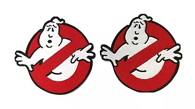 2 For 1 GHOSTBUSTERS 🫥 80’s Movie LOT OF 2 Iron On Patch **MELBOURNE SELLER** • $7.95