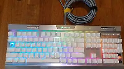 Corsair K70 RGB MK.2 SE Gaming Keyboard Cherry MX Speed Silver (Please Read) • $49.99