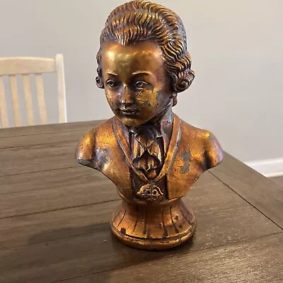 Vintage Syroco Young Mozart Bust 16” • $9.99