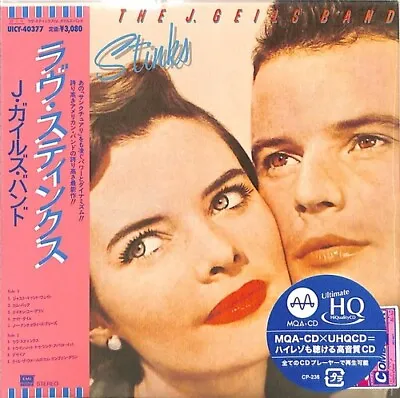 J Band Geils - Love Stinks - MQA X UHQCD - Paper Sleeve [New CD] Japanese Mini-L • $24.93