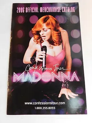 Madonna Confessions Tour Merchandise Book MB • $4.99