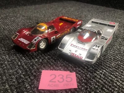 Bundle Job Lot Scalextric Porsche 962 #1 #2 Wild 360 1:32 Slot Cars BT 235 • £41.95