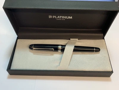 £110 • Buy Platinum Japan1919 Fountain Pen Black