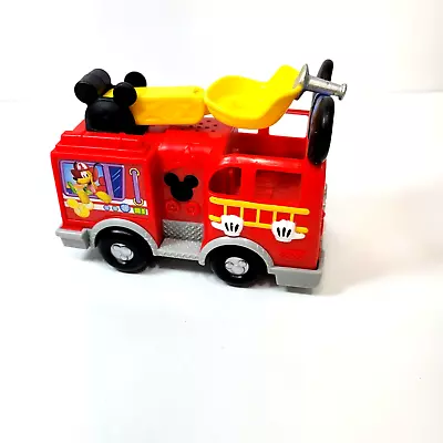 Disney’s Mickey Mouse Mickey’s Fire Engine Fire Truck Toy With Sounds • $8.99