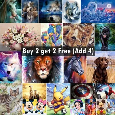 £6.98 • Buy 5D DIY Diamond Painting Cross Stitch Kits Embroidery Home Decoration Gift Mural