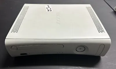 Microsoft Xbox 360 Console Matte White - Console Only-Works !!AS-IS READ!! No HD • $39.95