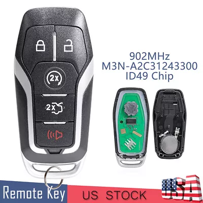 For 2015 2016 2017 Ford Edge Explorer Mustang Smart Car Remote Control Key Fob • $24.39