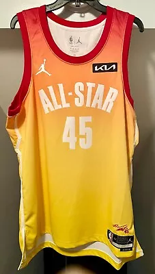 Donovan Mitchell #45 2023 Nba Asg Jordan Swingman Signature Jersey Sz 52/xl Nwt • $52.95