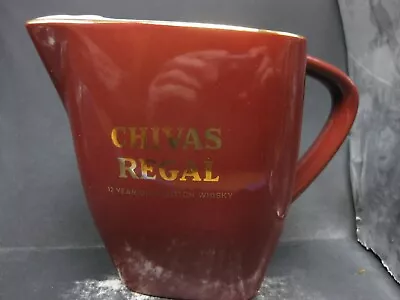 Vintage Chivas Regal Scotch Whiskey Ceramic Pitcher Wade Pottery England • $9