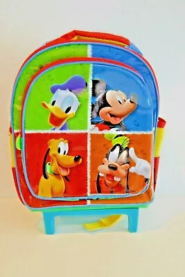 Mickey Mouse Donald Duck  Goofy Plouto Junior Kindergarten School Bag • £28.92