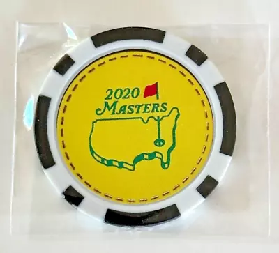 2020 Masters  - Magnetic Clay Poker Chip - Golf Ball Marker • $10.95