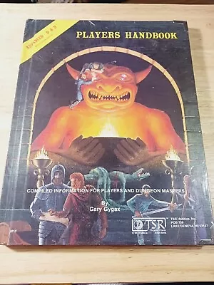 Advanced D&D Dungeons & Dragons Players Handbook By Gary GYGAX. NEW SEALED!!! • $299.99