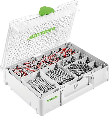 £139 • Buy FESTOOL 577353 SYS 3 ORG M 89 SD Screw And Dowel Organizer SPAX Screw Systainer