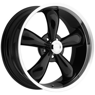 $792 • Buy 4-Vision 142 Legend 5 18x8.5 5x4.5  +20mm Gloss Black Wheels Rims 18  Inch