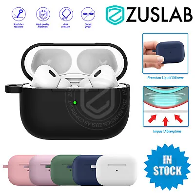 $7.95 • Buy For Apple AirPods Pro 2nd Gen Case Zuslab Liquid Silicone Soft Shockproof Cover