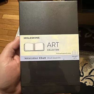 Moleskine Large Watercolour Album Black (Notebook) Moleskine Classic (UK IMPORT) • $24.99