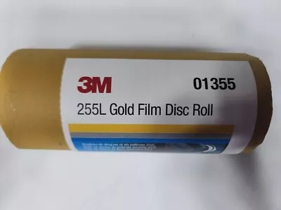 3M 01355 Stikit 255L 6  P320 Grit Aluminum Oxide Non-Vacuum PSA Disc Roll 125 AM • $116.40