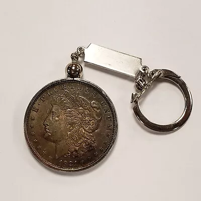 1921 $1 Morgan Silver Dollar - Key Chain Coin Jewelry - SKU-F5395 • $59