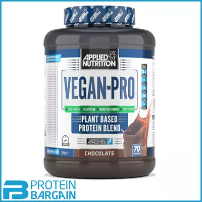 Applied Nutrition Vegan Pro Soy Protein Powder Plant Based Isolate 450g + 2.1kg • £33.99