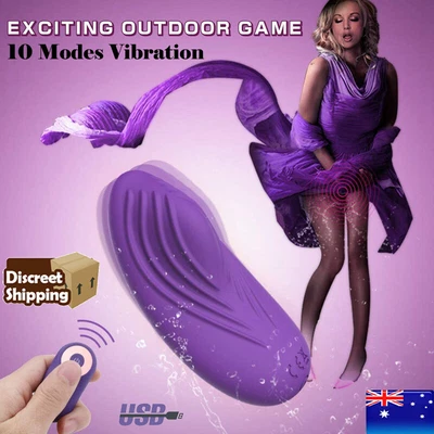 $36.95 • Buy Panties Vibrator WEARABLE Remote Control Vibrating Wireless Bullet Clit Sex Toys