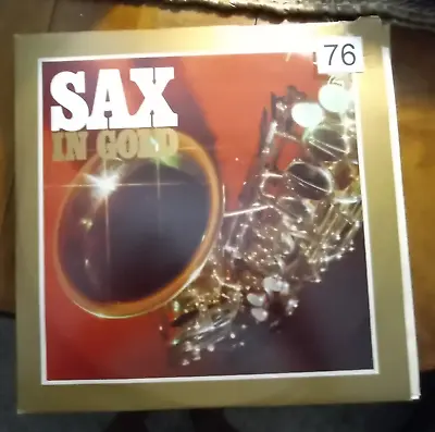 Sax In Gold-Saxophone- Max Greger & Orch -Part Of A Set Of 8 +Shpg Deal • $5.69