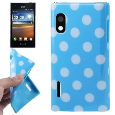 Cell Phone Cover Bumper Dots Protection Case Design For Lg Optimus L5/E610 New • £13.92