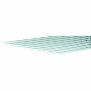 £35 • Buy Clear Corrugated Sheet 660 X 2400mm Corrugated Plastic Roofing PVCu 