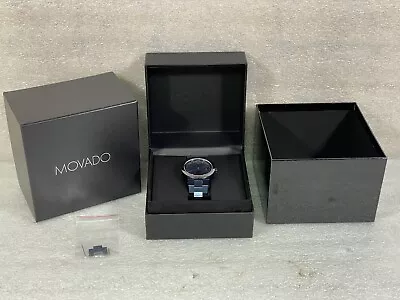 Movado MB.01.1.34.6159 (3600296) Bold Blue Dial Swiss Quartz Stainless 42mm • $1.25