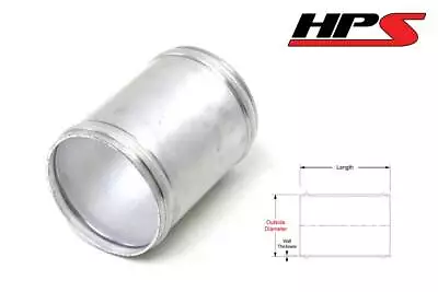 3  LONG HPS 2  51mm OD Aluminum Joiner Tube Intake Pipe W/ Bead Roll 16 Gauge • $20.77