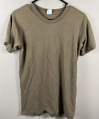 Vintage Army Military Medium Undershirt Tshirt Fruit Of The Loom Single Stitch • $16